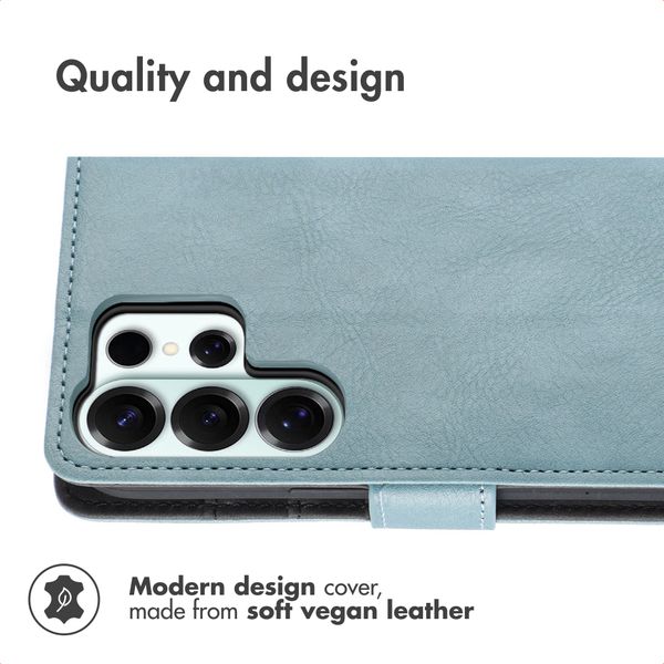 imoshion Luxury Bookcase Samsung Galaxy S26 Ultra - Light Blue