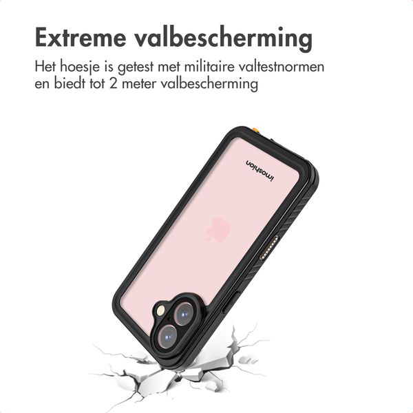 imoshion Waterproof 360 Case Apple iPhone 16 - Zwart
