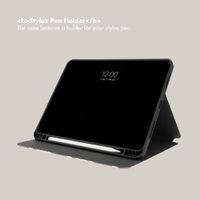 Selencia Vivid Tablet Case Apple iPad 11 (2025) 11 inch A16 / iPad 10 (2022) 10.9 inch - Choco Flower Pop