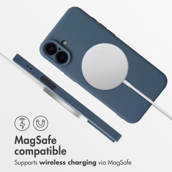 imoshion Colour Back Cover with MagSafe Apple iPhone 16 Plus - Dark Blue