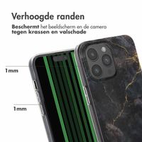 imoshion Design hoesje Apple iPhone 15 Pro Max - Black Marble Transparent