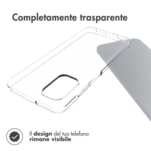 Accezz Clear Backcover Nokia G60 - Transparant