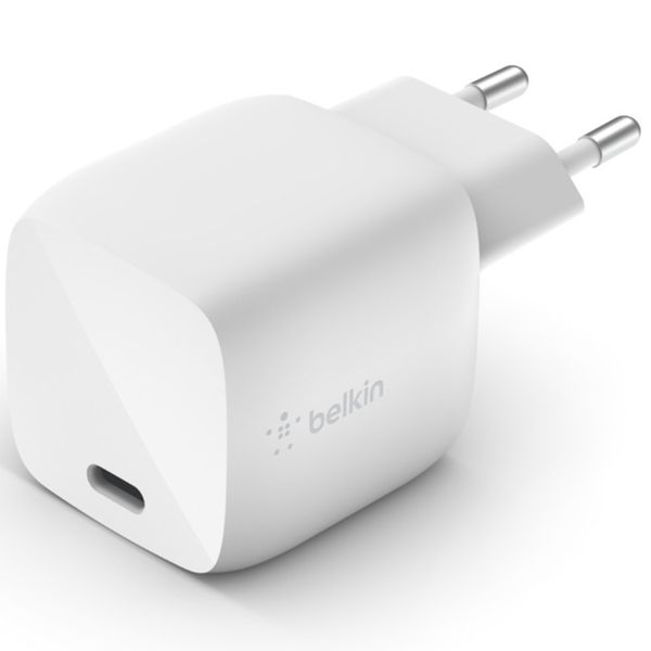 Belkin Boost↑Charge™ USB-C GaN Wall Charger - 30W - Wit