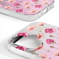 iDeal of Sweden Mirror Case Apple iPhone 16 - Rose Blush Floral