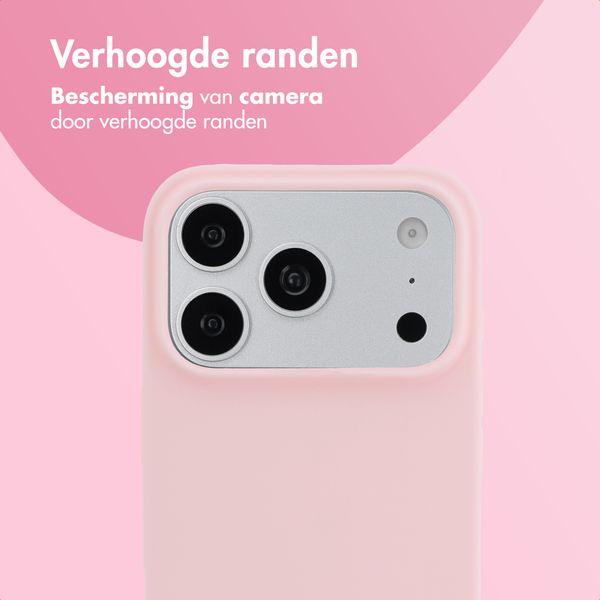 imoshion Color Backcover Apple iPhone 18 Pro / 17 Pro - Poederroze