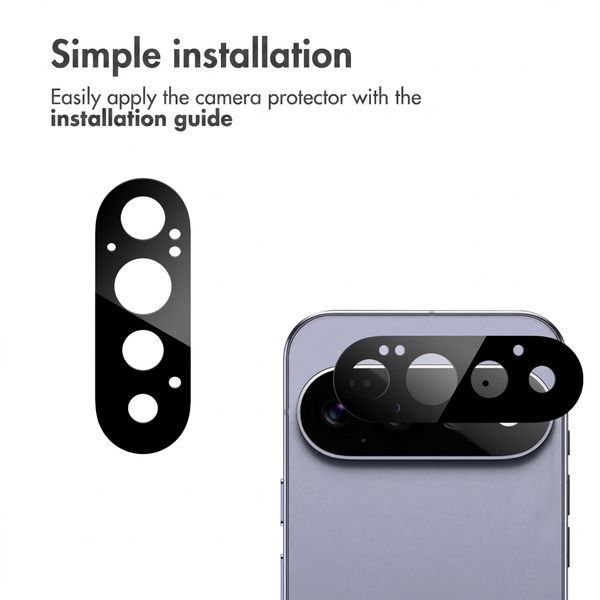 imoshion Camera Protector Glass 2-pack Google Pixel 11 Pro - Transparent