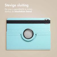 imoshion 360° draaibare Bookcase Apple iPad Pro 11 (2025) M5 / (2024) M4 - Lichtblauw