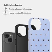 Selencia Vivid Backcover Apple iPhone 14 - Happy Dots Digital Sky