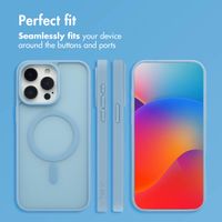imoshion Colour Guard Back Cover with MagSafe Apple iPhone 15 Pro Max - Light blue
