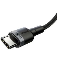 Baseus Cafule Series USB-C naar USB-C snellaadkabel - 100 Watt - 2 meter - Zwart