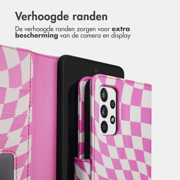 imoshion Design Bookcase Samsung Galaxy A52(s) (5G/4G) - Retro Pink