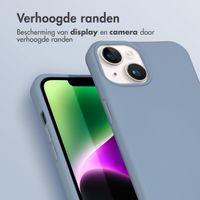imoshion Color Backcover met afneembaar koord Apple iPhone 14 - Ash Blue