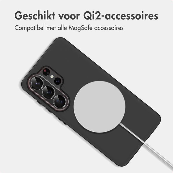 imoshion Color Backcover met Thin MagSafe Ring Samsung Galaxy S26 Ultra - Zwart