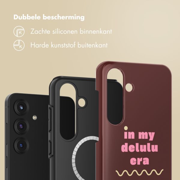 Selencia Vivid Backcover met MagSafe Samsung Galaxy S25 - Delulu