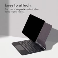 Accezz Magnetic Bluetooth Keyboard Apple iPad 11 (2025) 11 inch A16 / iPad 10 (2022) 10.9 inch - QWERTY / NL - Black