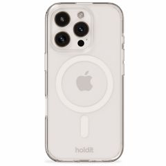 Holdit MagSafe Case Apple iPhone 16 Pro Max - Transparent / White