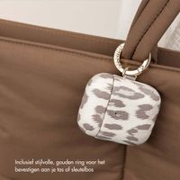 Selencia Sabi Case Apple AirPods 3 - Panterprint - Soft Ivory