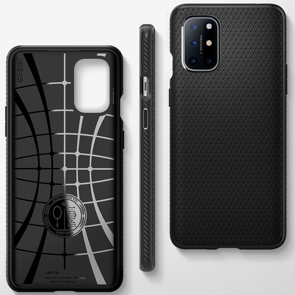 Spigen Liquid Air Backcover OnePlus 8T - Zwart