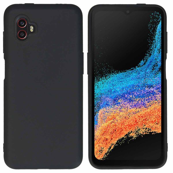 imoshion Color Backcover Samsung Galaxy Xcover 6 Pro - Zwart