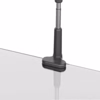 Fixed Relax tablet standaard - Verstelbaar - 360 graden draaibaar - Zwart