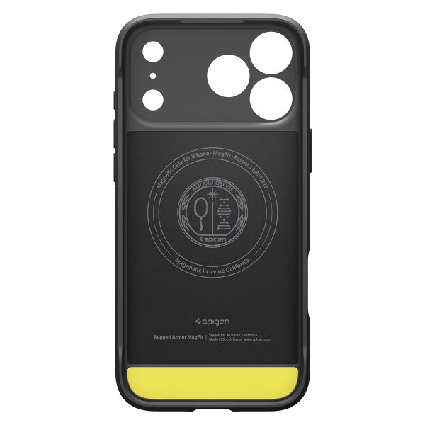 Spigen Rugged Armor Backcover MagSafe Apple iPhone 18 Pro / 17 Pro - Matte Black