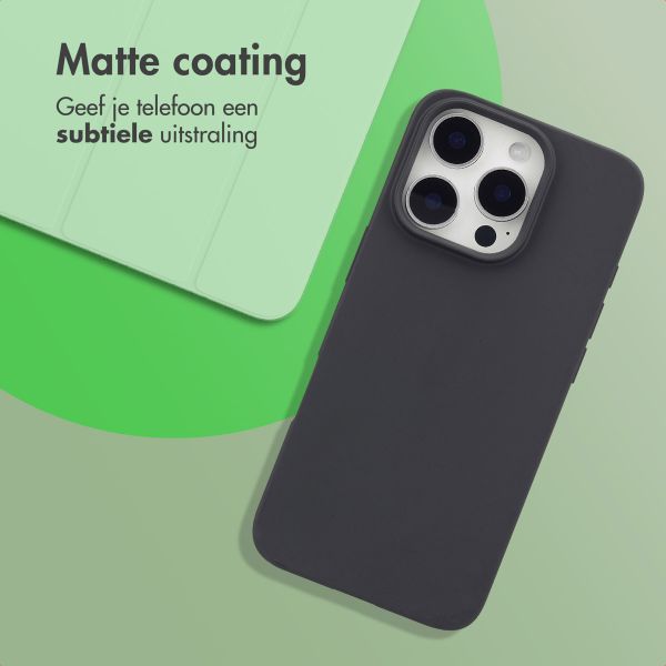 imoshion Color Backcover Apple iPhone 16 Pro - Zwart