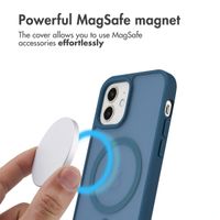 imoshion Colour Guard Back Cover with MagSafe Apple iPhone 12 (Pro) - Dark Blue