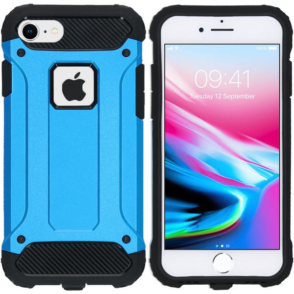 imoshion Rugged Xtreme Backcover iPhone 8 / 7 - Lichtblauw