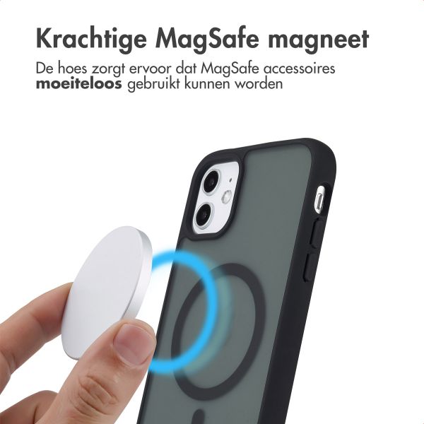 imoshion Color Guard Backcover met MagSafe iPhone 11 - Zwart