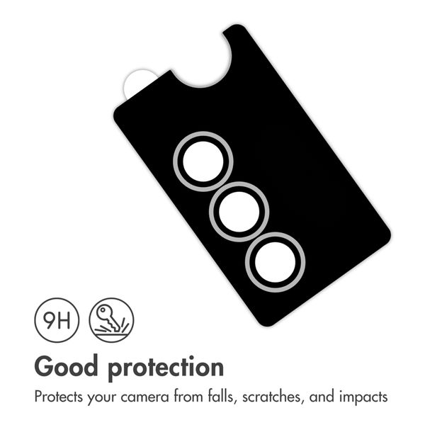 imoshion Camera Protector Glass 2-pack Samsung Galaxy S25 - Silver Shadow