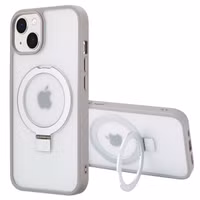 Accezz Ring Stand Backcover met MagSafe Apple iPhone 13 - Grey