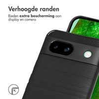 imoshion Brushed Backcover Google Pixel 8a - Zwart