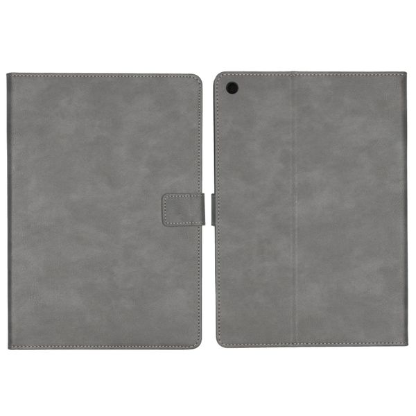 imoshion Luxe Tablethoes iPad 7 (2019) / iPad 8 (2020) / iPad 9 (2021) 10.2 inch - Grijs