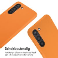 imoshion Siliconen hoesje met koord Samsung Galaxy S23 - Oranje