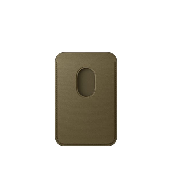 Apple FineWoven Wallet MagSafe with 'Find My' feature - Dark Olive