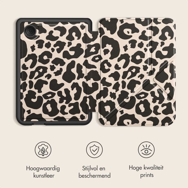 imoshion Design Vouwbare Bookcase Kobo Clara Colour / BW - Leopard