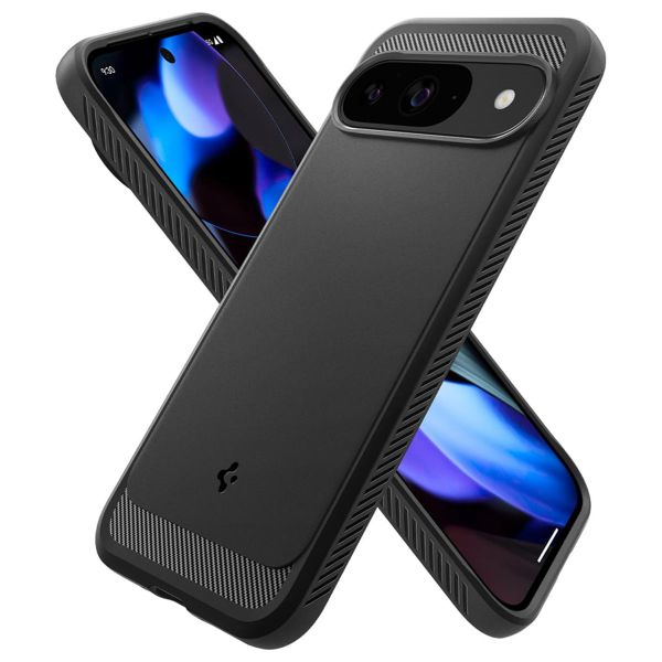 Spigen Rugged Armor Backcover Google Pixel 9 / 9 Pro - Zwart