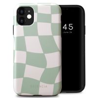 Selencia Vivid Backcover Apple iPhone 11 - Groovy Sage Green