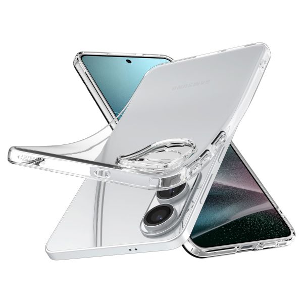 Spigen Liquid Crystal Backcover Samsung Galaxy S25 Edge - Crystal Clear