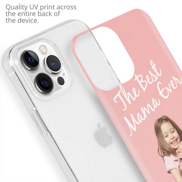 Ontwerp je eigen Apple iPhone 13 Pro Max gel hoesje - Transparant