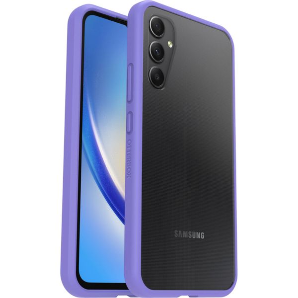 OtterBox React Backcover Samsung Galaxy A34 (5G) - Transparant / Paars