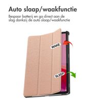 imoshion Trifold Bookcase Lenovo Tab M11 - Rosé Goud