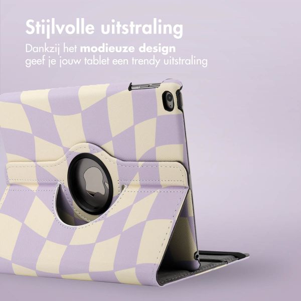 imoshion 360° Draaibare Design Bookcase Apple iPad 6 (2018) 9.7 inch / iPad 5 (2017) 9.7 inch - Dancing Cubes