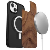 Woodcessories Bumper Case MagSafe iPhone 15 - Walnut