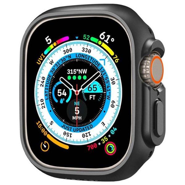 Spigen Thin Fit™ Case Apple Watch Ultra / Ultra 2 / Ultra 3 - 49 mm - Zwart