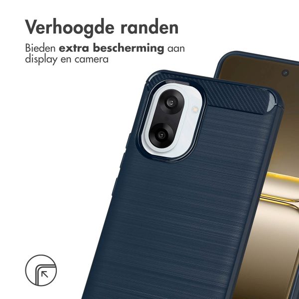 imoshion Brushed Backcover OnePlus Nord CE5 - Donkerblauw