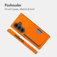 imoshion Backcover met pashouder Samsung Galaxy Z Fold 8 Ultra - Oranje