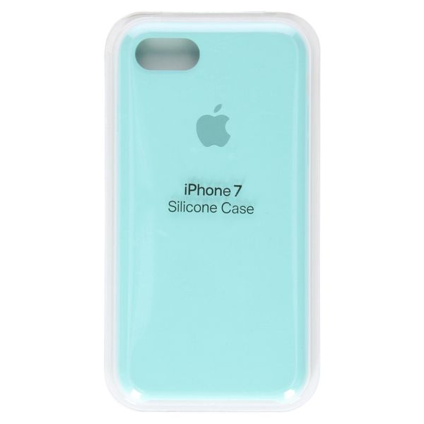 Apple Silicone Backcover Apple iPhone SE (2022 / 2020) / 8 / 7 - Sea Blue