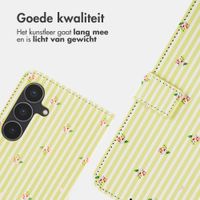 imoshion Design Bookcase Samsung Galaxy S25 FE - Garden Stripes
