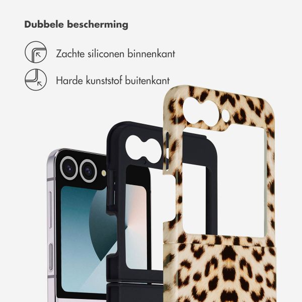 Selencia Vivid Backcover Samsung Galaxy Z Flip 6 / Flip 7 FE - Wild Leo